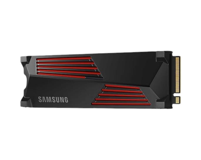 Samsung 990 PRO NVMe M.2 SSD with Heatsink – Blazing Fast PCIe 4.0 Speeds Samsung 990 PRO NVMe M.2 SSD with Heatsink – Blazing Fast PCIe 4.0 Speeds